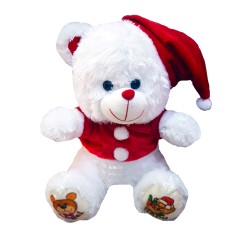 White 15 Inch Christmas Angel Baby Teddy Bear